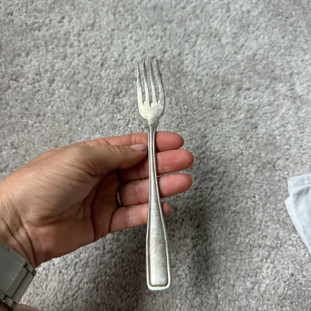 AWS Wellner 24 Piece Fish Knife & Fork Set  Silver Plated Vintage Circa 1930's